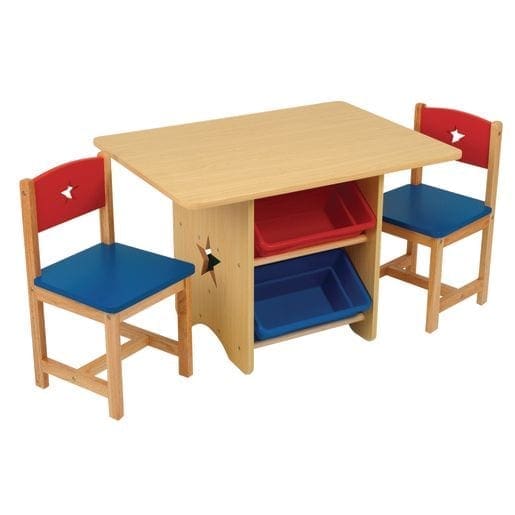 Five Kids Art Tables With Storage
